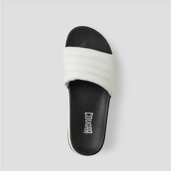 Cougar Prato Leather Slides Size 8 - Picture 2 of 12